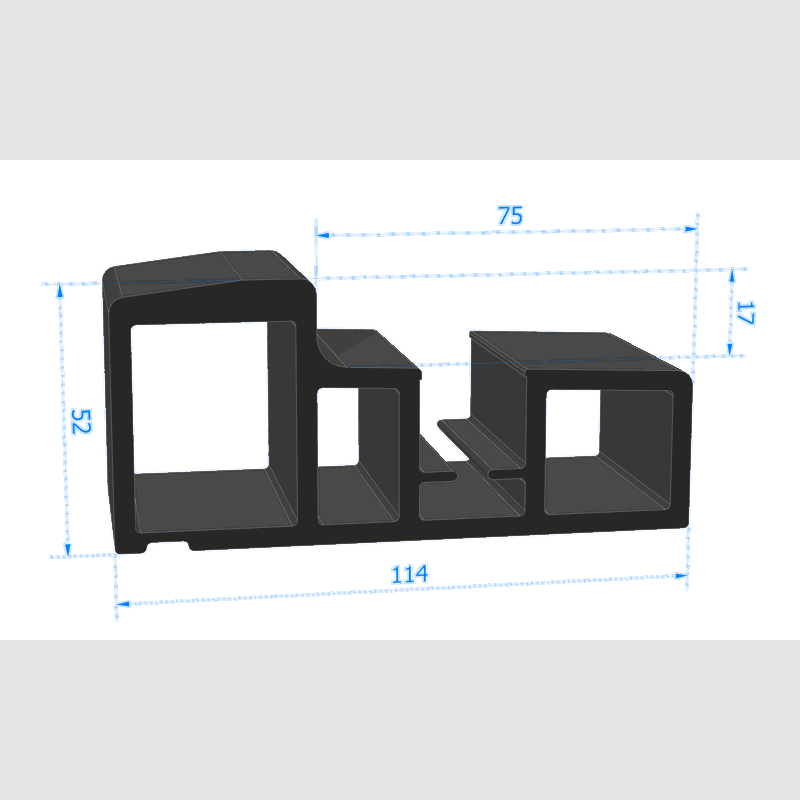 Glasvezel dorpel BI-A72HEN-114(OL)