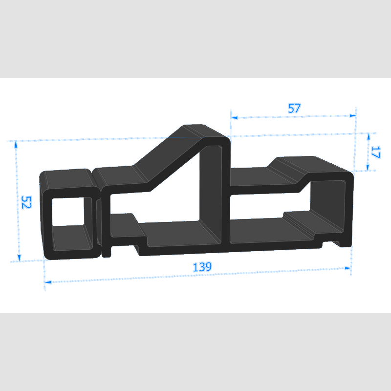 Glasvezel dorpel BI-C72-114