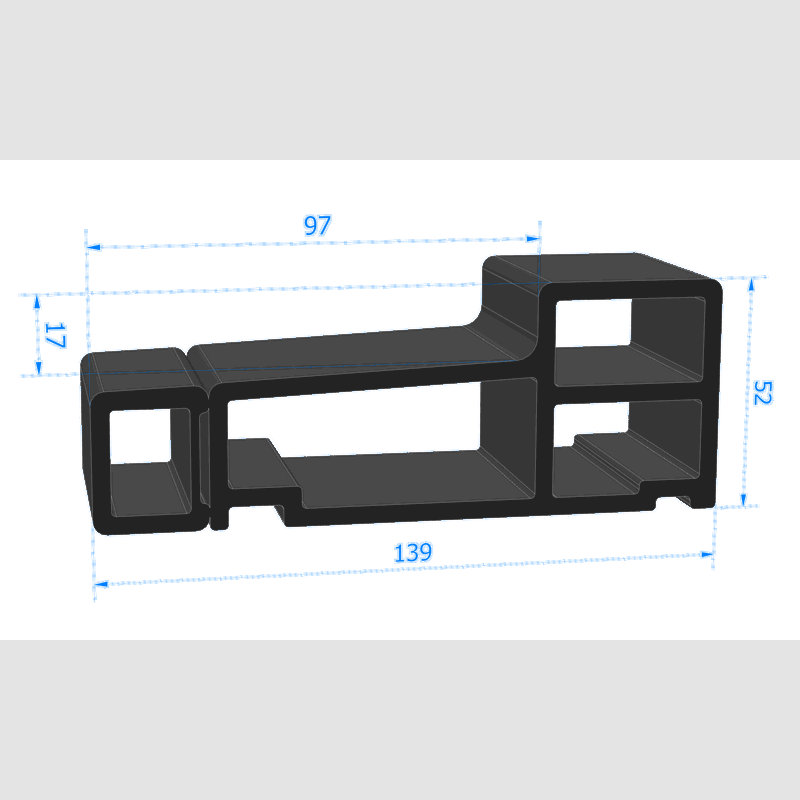Glasvezel dorpel BI-C67-139