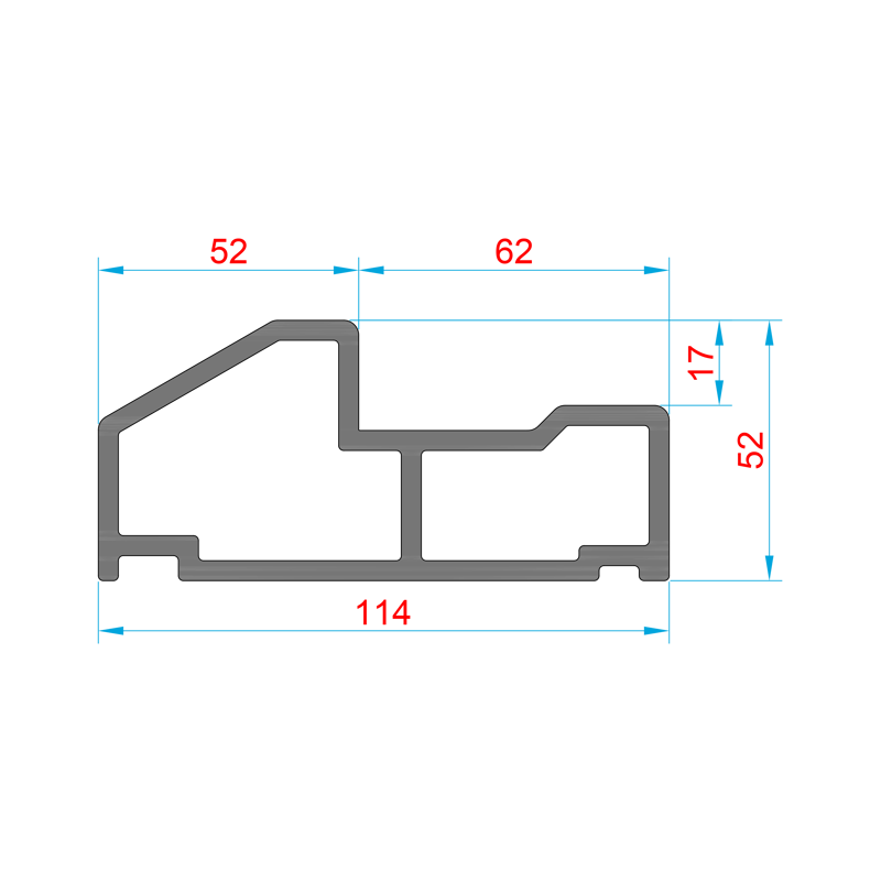 Glasvezel dorpel BI-C62-114