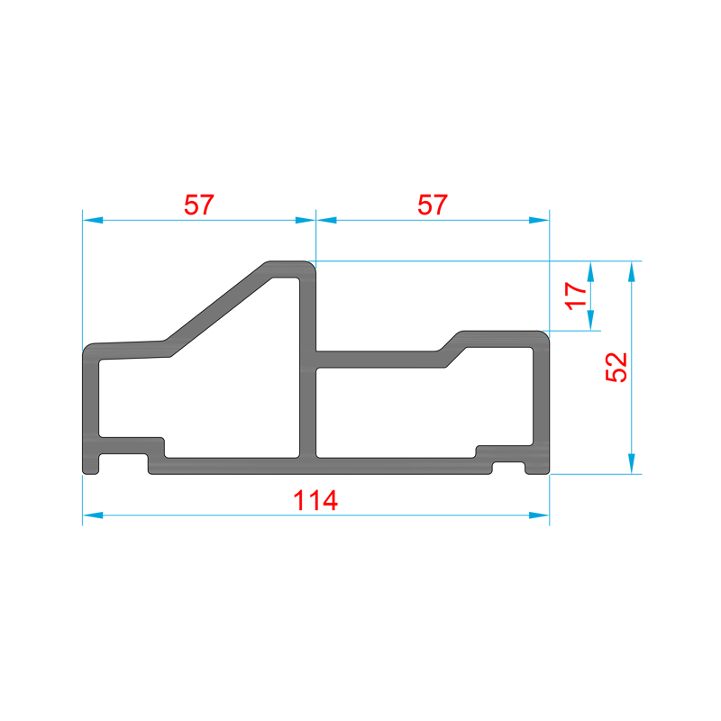Glasvezel dorpel BI-C57-114
