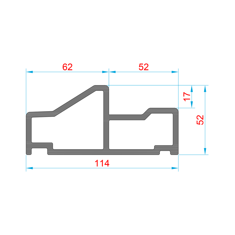 Glasvezel dorpel BI-C52-114